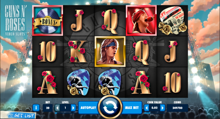 Guns n roses slot game