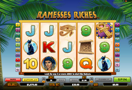 ramesses riches screenshot