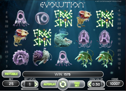 evolution slot