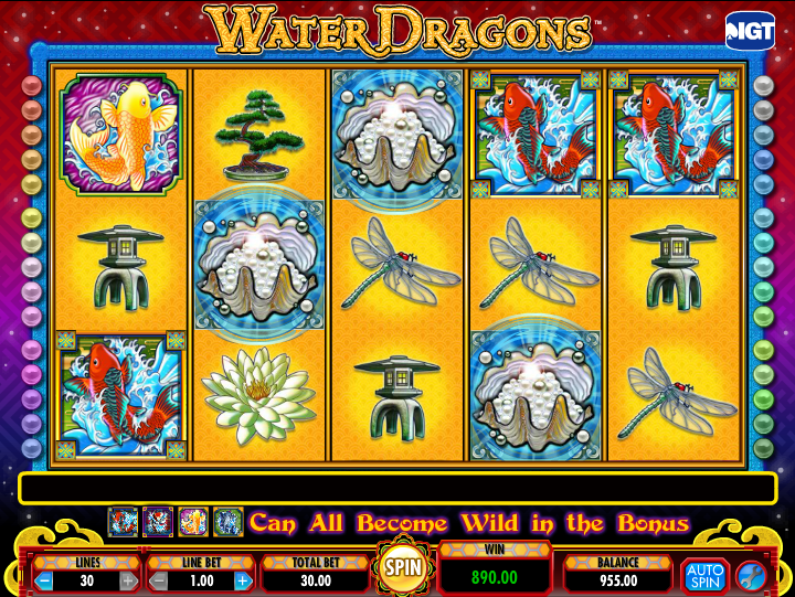 water dragons screenshot