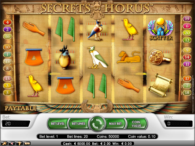 secrets of horus screenshot