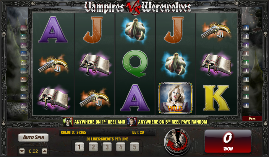 Vampires vs Werewolves Slots Review - Online Slots Guru