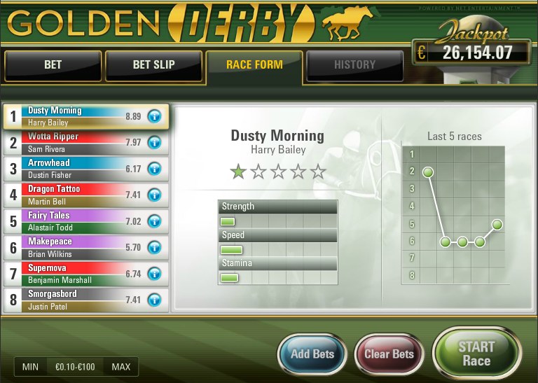 Derby Jackpot Review
