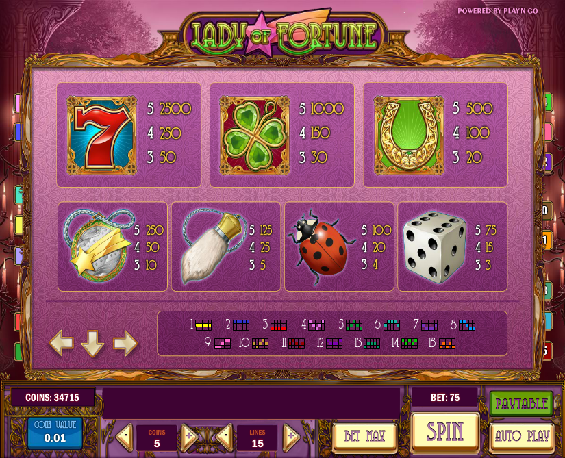 Book of fortune slot