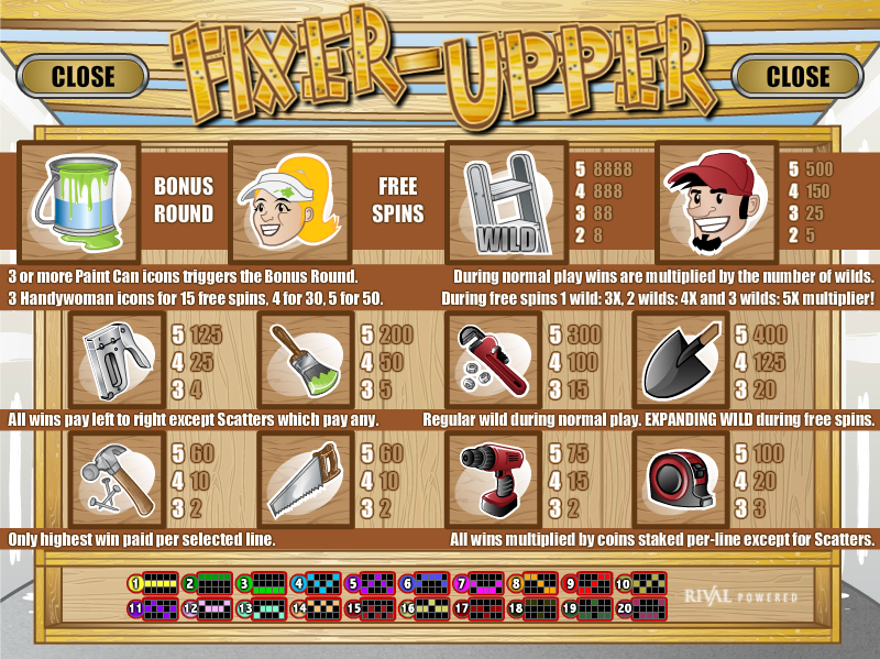 Fixer Upper Slots Review Online Slots Guru