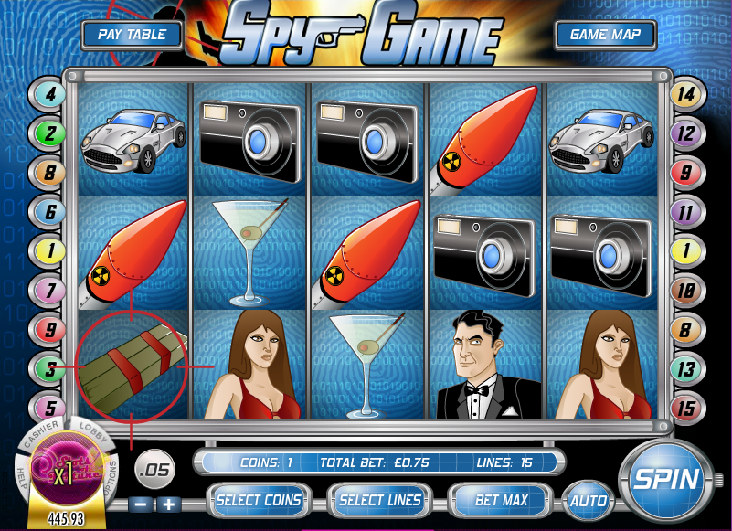 spy game screenshot