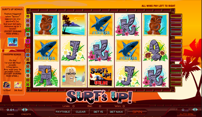 surfs up slot review