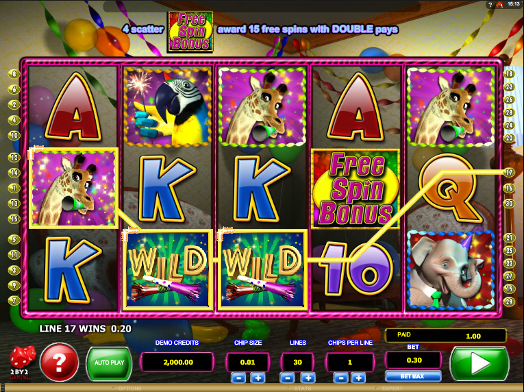 wild birthday blast slot review