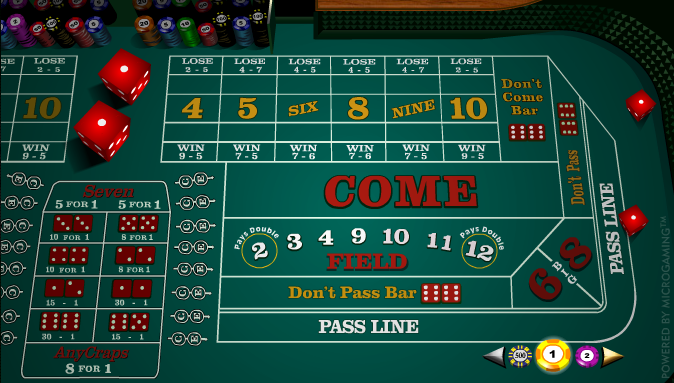 How To Play Craps Table