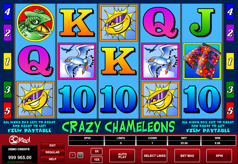 crazy chameleons slot