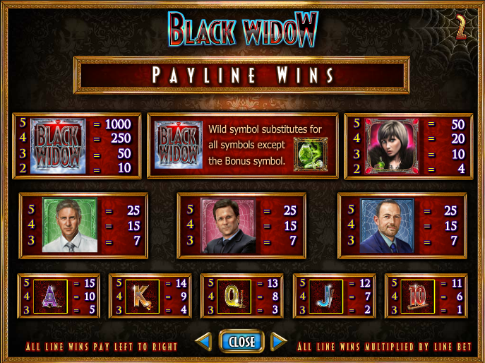 play black widow slots for free online