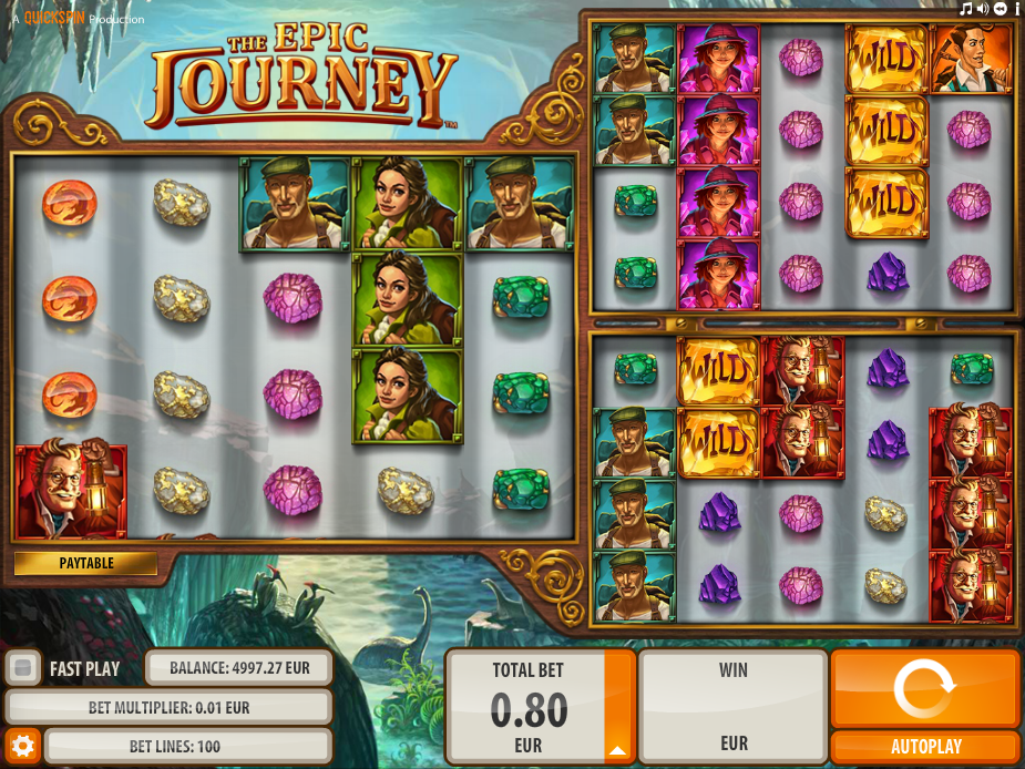 the epic journey slot