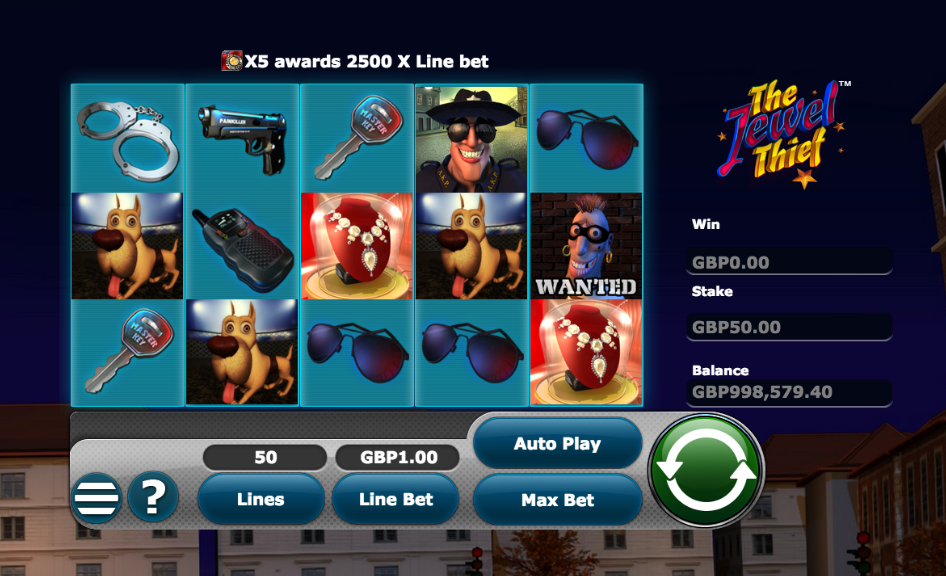 the jewel thief screenshot