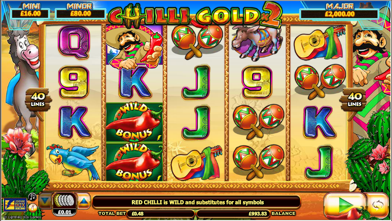 Chilli Gold Free Slots
