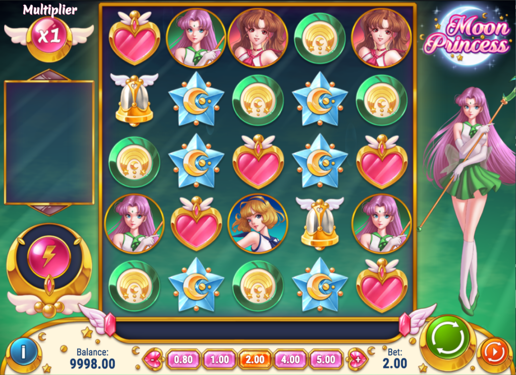 moon princess игровой автомат