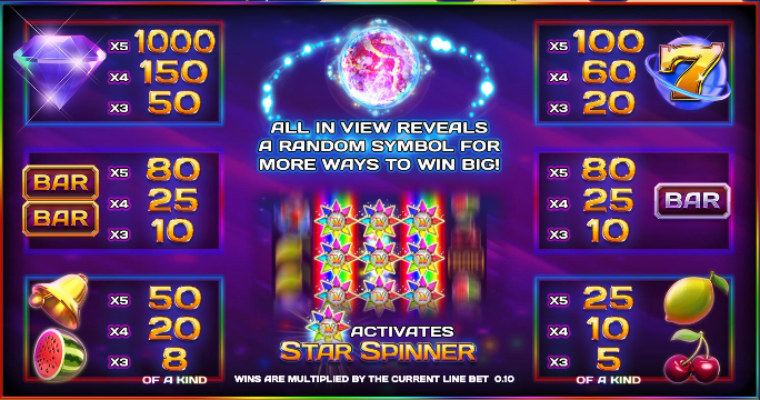 star spin slots free coins