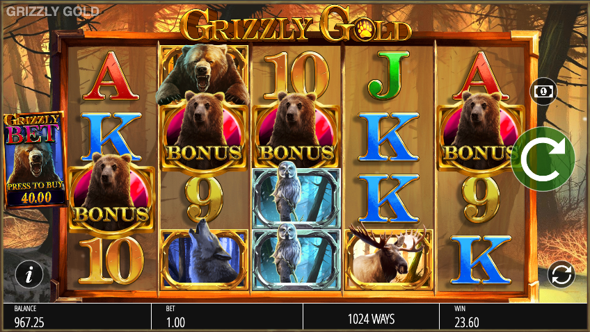 Grizzly gold slots