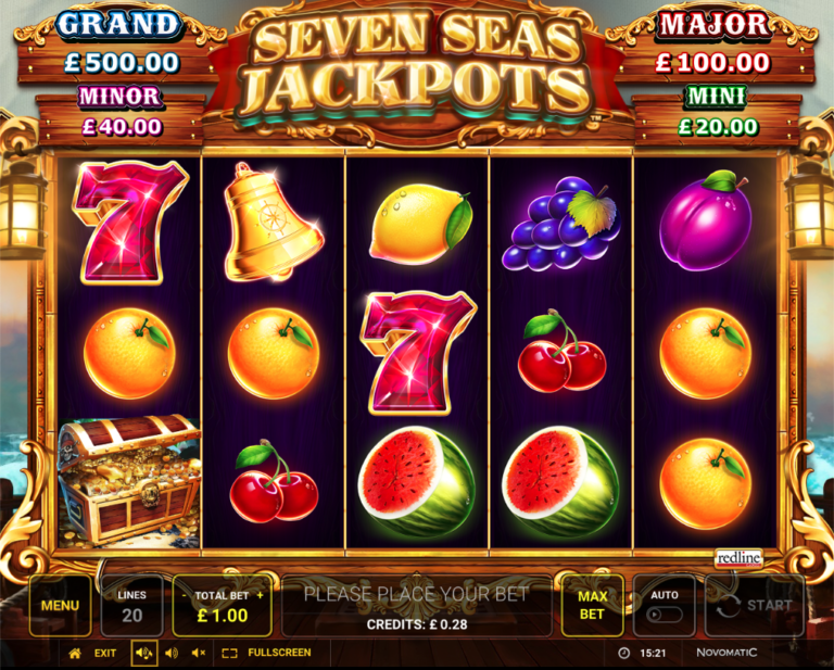 seven seas free slots