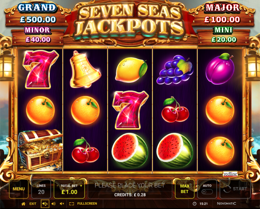 7 seas casino slots